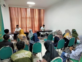 Rapat Koordinasi Pengelola Jurusan dengan Himpunan Mahasiswa Jurusan Pendidikan Agama Islam